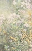 John Henry Twachtman Meadow Flowers oil on canvas
